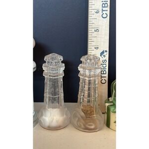 Glass Lighthouse Salt & Pepper Shaker